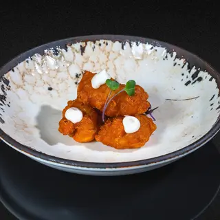63. Tiras de pollo fritas