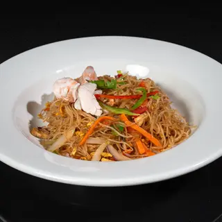31. Fideos de soja con marisco