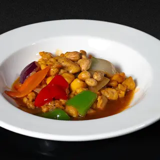115. Pollo con almendras