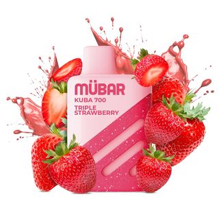 MÜBAR KUBA 700 TRIPLE STRAWBERRY