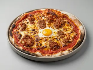 Pizza bolognesa (30 cm.)