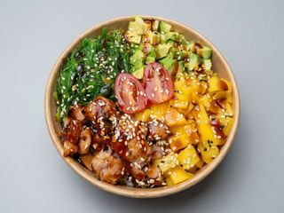 POKE POLLO ASADO 烤鸡盖饭