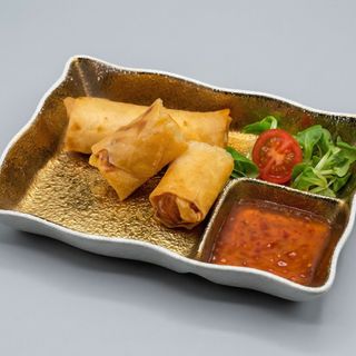 Rollito de Verduras con Pollo(2u)