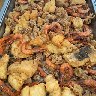 Mix de pescado al horno 