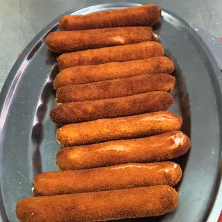 Flamenquines ( 2 uni) con patatas fritas