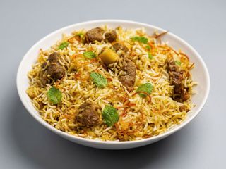 Lamb biryani
