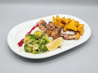 Pulpo a la brasa