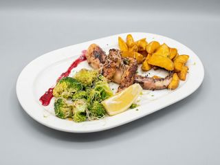 Pulpo a la brasa