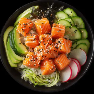 Poke de Salmón