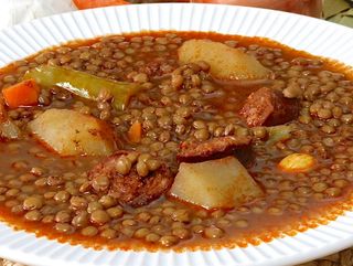 Lentejas Asturianas