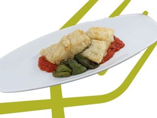 Bacalao Frito con Tomate