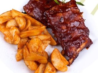 Costilla BBQ a baja temperatura