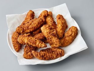 Chicken nuggets chips