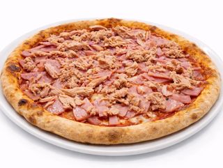Pizza prosciutto tonno (33 cm)