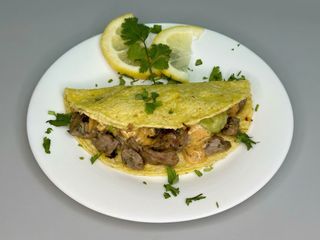 Tacos de ternera asada (1 unid.)