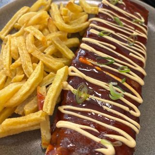 Costilla de cerdo "Gangnam Style"