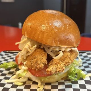 Hamburguesa crispy