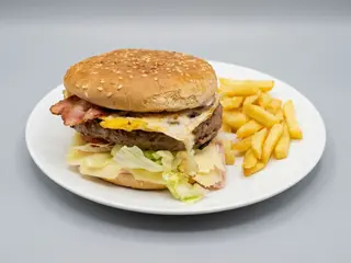Hamburguesa de buey 