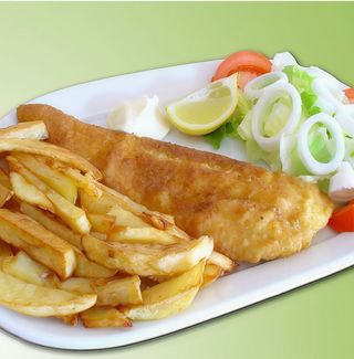 Plato combinado de merluza