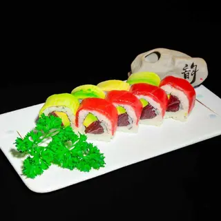 170. Uramaki De Atún Con Aguacate (8 Pzs)