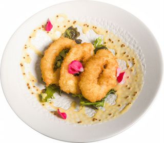 12 Anillos de calamar fritos 6U