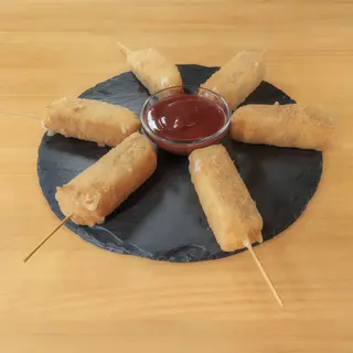 Piruletas de mozzarella (6 uds.)