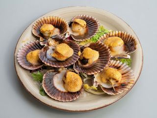 Zamburiñas gratinadas