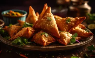Samosas de verdura (4 uds.)