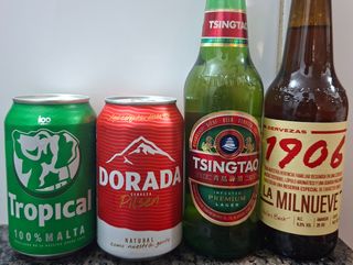 Cerveza dorada pilsen