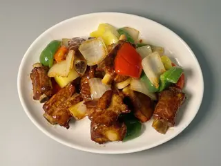 Costillas agridulces