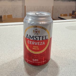 AMSTEL CERVEZA 100% malta