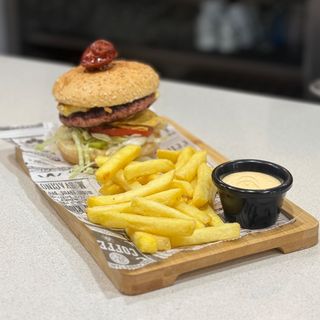 Hamburguesa la granjera 