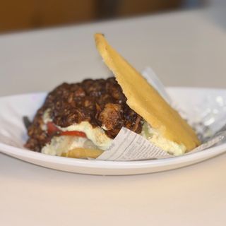 AREPA PULLED RIBS