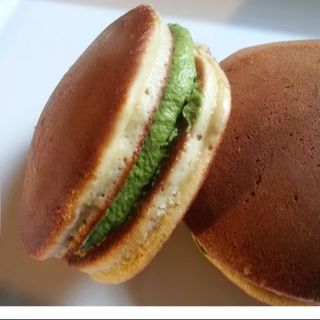 Dorayaki con crema de Te Matcha
