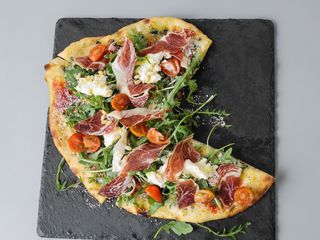 Pizza ibérica (33 cm.)