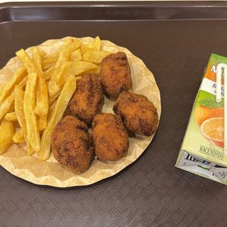COMBO MENU INFANTIL, CROQUETAS DE JAMON