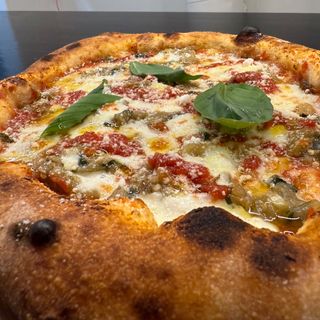 Pizza la de berenjena 