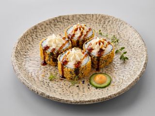 Maki tempura queso (8pz)