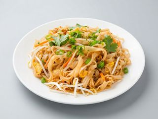 Pad thai con verduras