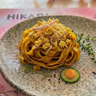 Pad thai con verduras
