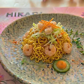Yakisoba con langostino