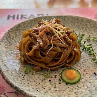 Pad thai con ternera