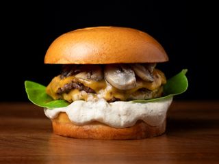 Cheddar Smash Royale Burger