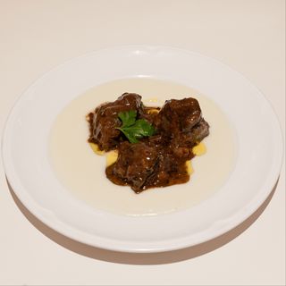 Meloso de carrillera con parmentier