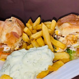 Croissant Súper La Abuela Canaria Pollo