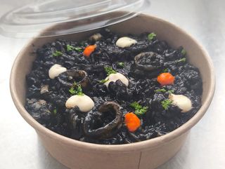 ARROZ NEGRO meloso
