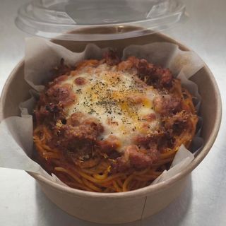 Espaguetis Boloñesa gratinados