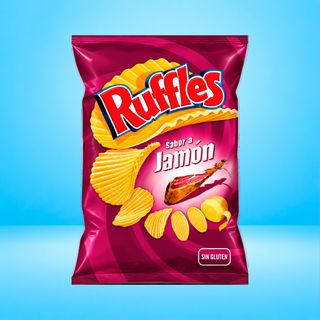 Ruffles Jamón