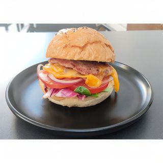 Plato de bisaya smash burger