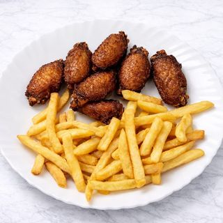 Alitas de pollo BBQ ( 8 uds.)